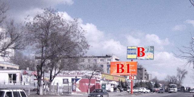Щит 2x1,  пр. Победы (около магазина "Копилка")