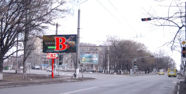 Щит 2x1,  Пр. Победы/ ул. Межевая (перекрёсток)
