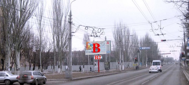 Щит 2x1,  ул.50-лет СССР/ пр. Строителей (перекрёсток)