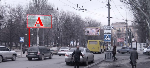 Щит 6x3,  Пр. Ленина, 42/ Артёма (напротив маг. Виват)