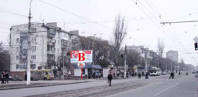 Щит 2x1,  пр. Металлургов/ ул.Покрышкина  (ост. ДК)