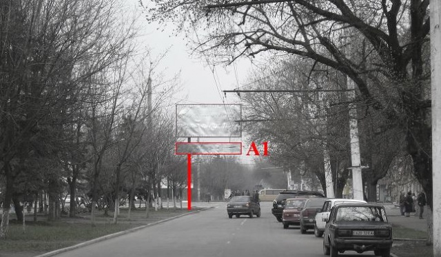 Щит 6x1,  Пр. Победы,  36/ бр 50 лет Октября (БПартн)